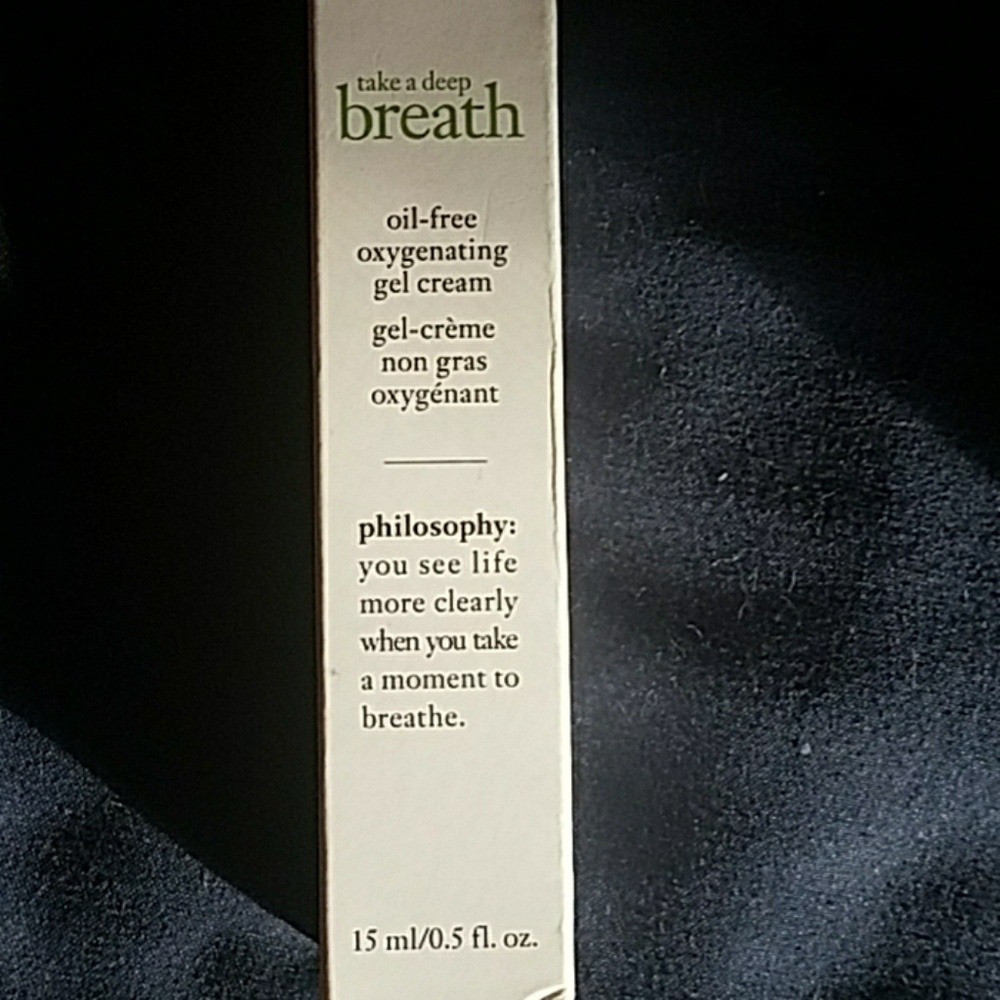 Philosophy oil-free oxygenating gel cream